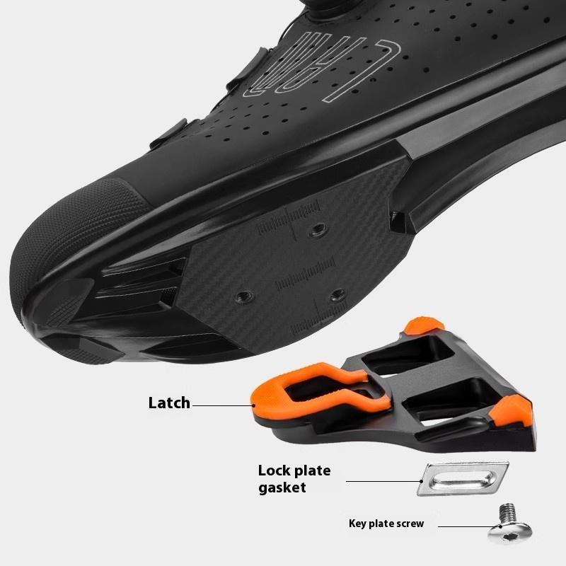TOSUOD Professional Bicycle Pedal Lock Self-Locking for SPD System for Mountain Road Bike Riding Aluminum Alloy Material