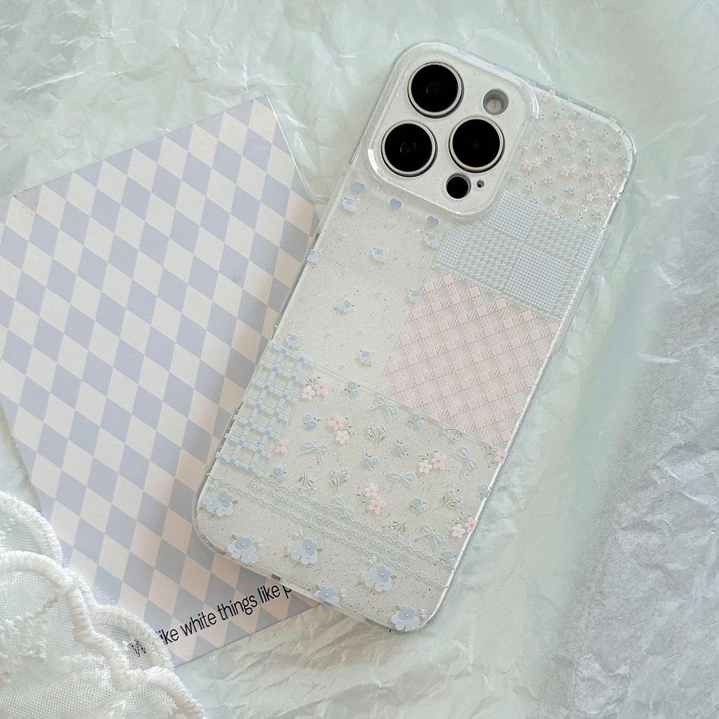 Creative Crushed Flower Case for iPhone 17 iPhone 17 Pro Max