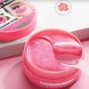 60Pcs Sadoer Rose Starry Collagen Eye Mask Anti Dark Circles Remove Eyes Bags Moisturizing Firming Eye Patches Eyes Skin Care