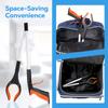 32" Grabber Reacher Tool Foldable Reacher Grabber Pickup Tool W/ 360° Rotating Jaw&Magnet Trash Picker Upper Lightweight Grabber