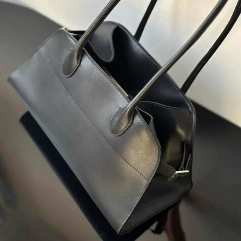 Sac à Bandoulière Uni Simple pour Femme Sacs Mode pour le Travail Sac Fourre-tout Doux Grande Capacité pour Loisirs pour Dames (30cm