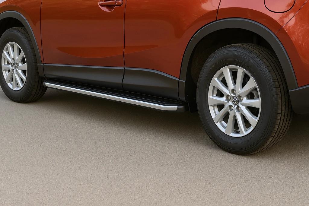 

Боковые пороги оригинал V1 (2 шт) для Mazda CX-5 2012-2017 гг