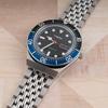 StrapHabit Watch Bracelet Q Timex Band Replacement 36mm 38mm 40mm M79 GMT Chronograph - TQ18 Quick Release Beads Rice Strap Stainless Steel Vintage
