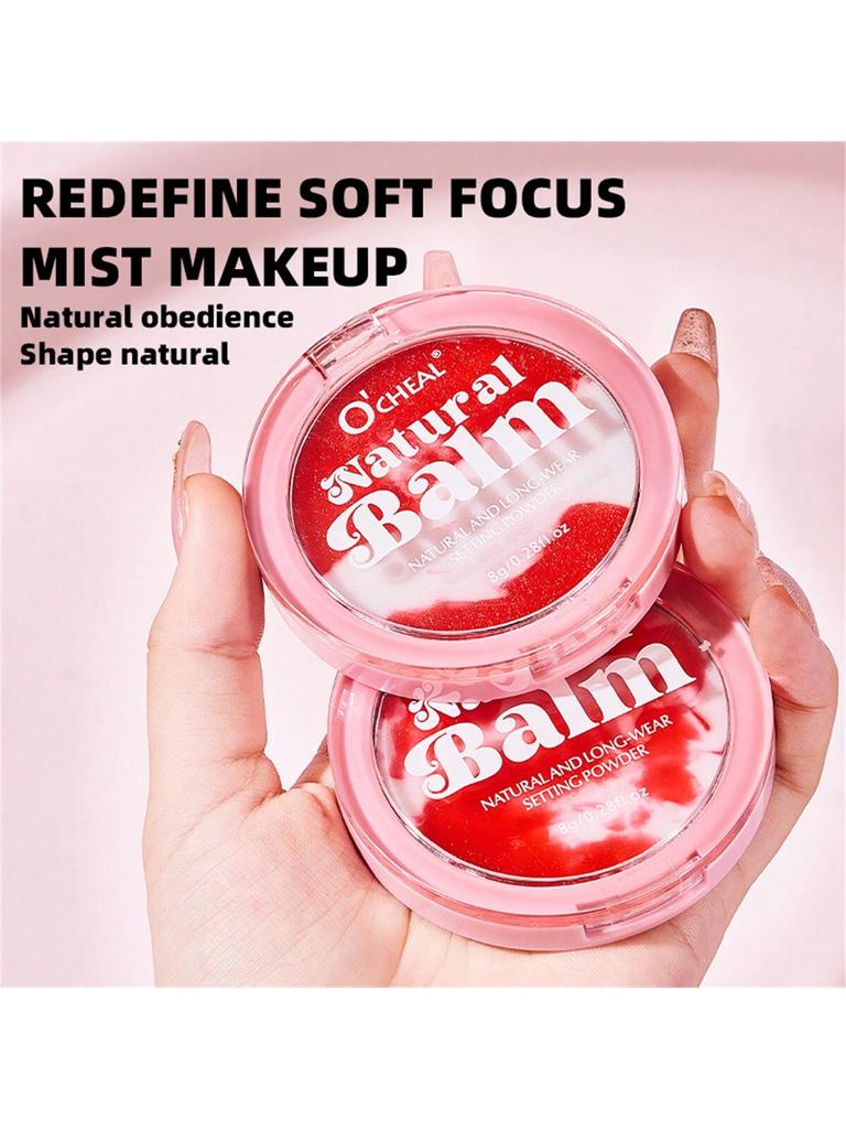 1PC Set Makeup Powder, Set Makeup Powder Free Powder Powder, Delicate Skin Friendly, Natural Nude Ma
