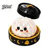 Blind Box Collectibles Pumpkin/Eyeball/Ghost Shape Toy Glitter with Halloween Decompression Squishy Dumpling Soft TPR Fidget Toys Stress Relief