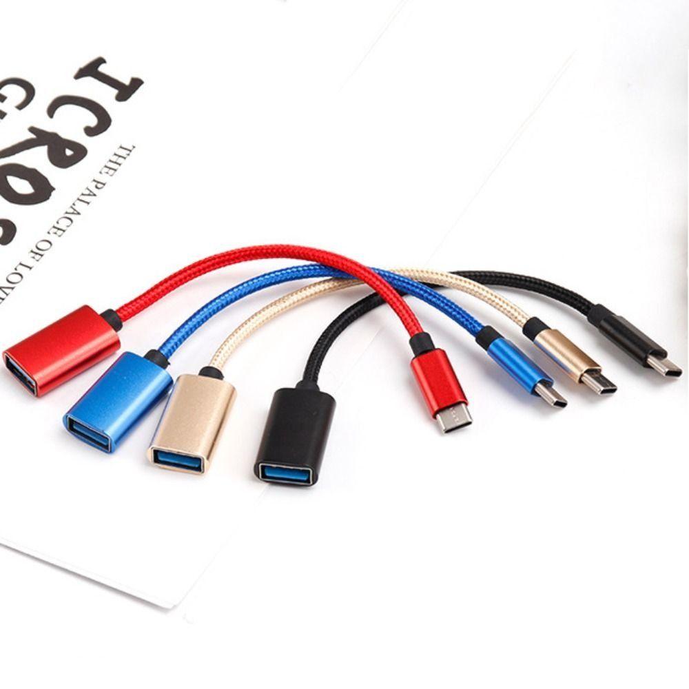 Mobile Phone Converter OTG USB Cable USB to Type C Adapter OTG Data Cable OTG Connector Cable