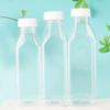 Empty Plastic Juice Bottles With Caps Water Bottles Clear Bulk Drink Containers With Lids Juicing Drinking Milk Jam Container