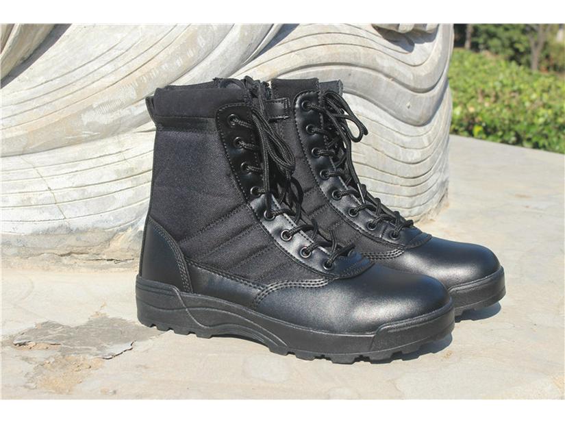 

Tactical Breathable High-Top Desert Combat Boots for Men 41 чёрный