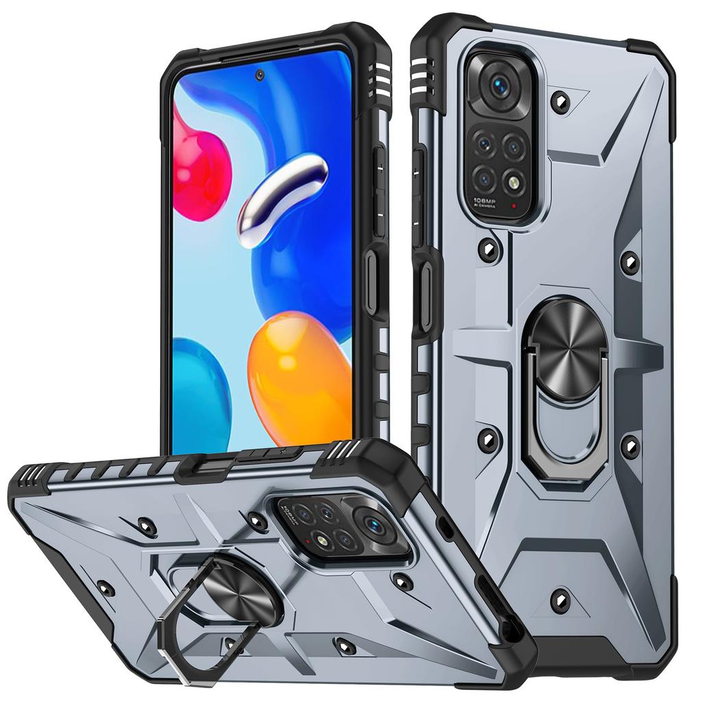 Source Phone Case Ring Magnetic Bracket Hard Shell Border TPU Anti Slip for Redmi Phone Case