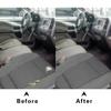 Medium Gray Cloth Driver Side Bottom Seat Cover Compatible with Ford F150 XLT 2015 2016 2017 2018