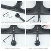Suporte Universal para Guidão Ergonômico Acessório de Bicicleta Montagem Para Luzes de Bicicleta Computadores Câmeras Fácil de Instalar Ciclismo