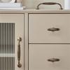 Drawer Pulls Zinc Alloy Dressers Knob Cupboard Handle Vintage Furniture Handle Simple Bedside Cabinet pull Enduring