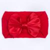 2023 Soft Nylon Wide-Brim Bow Headscarf for Babies and Kids