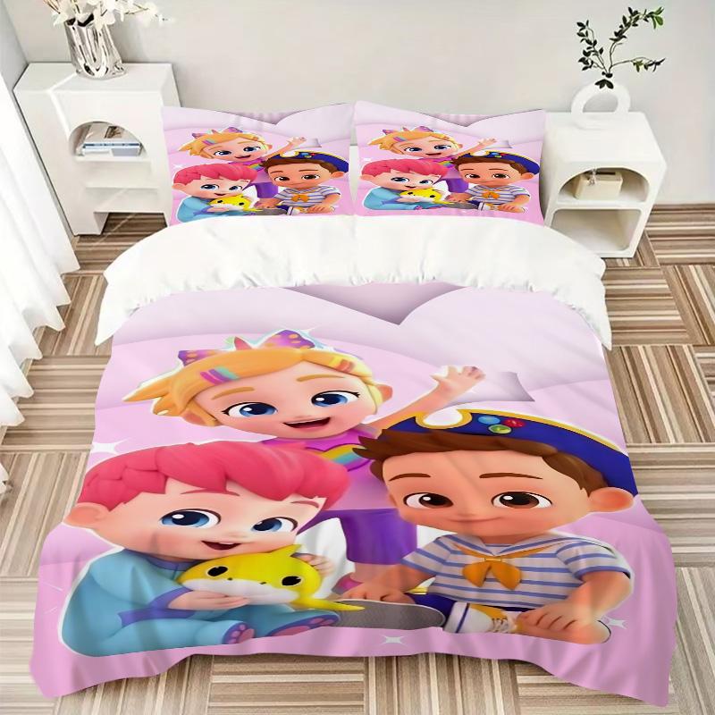 Friendship Adventure Together Print 3Pcs Bedding Setduvet Cover With 2 Bedropillowcase Home Birthday Gift