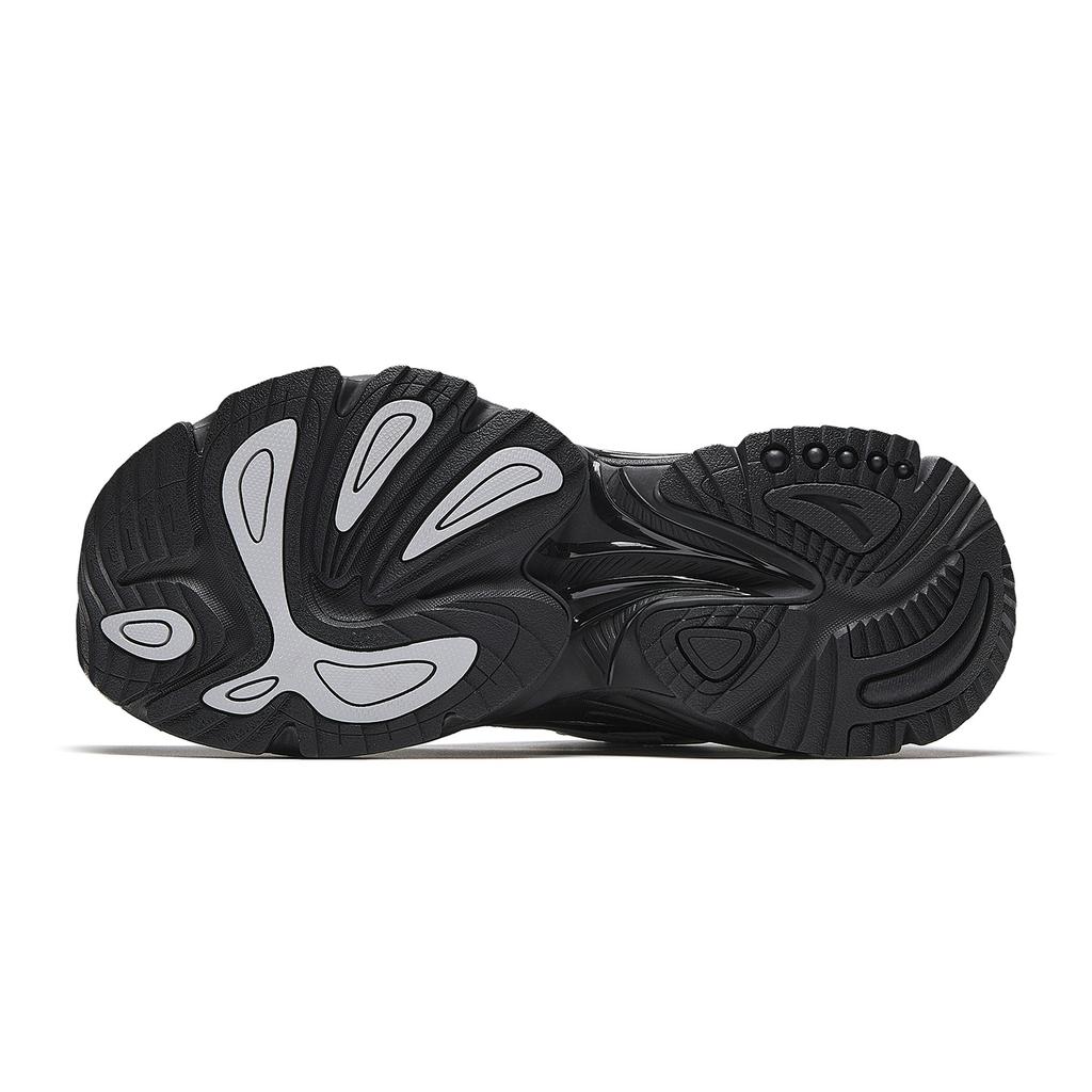 Anta Star Moon 3 Mecha Shoes Fashion Casual Women sneaker Black Silver 922548891-2