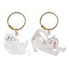 Handmade Cat Hair Storage Box Animal Shaped Cat Hair Storage Container  Pet Necklace