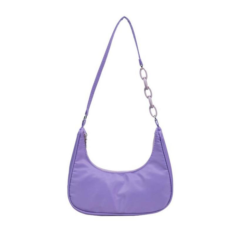 Nylon underarm bag acrylic niche bag women's new trendy handbag casual shoulder bag