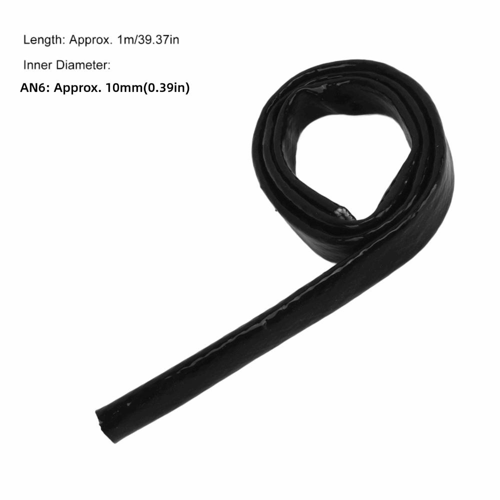 Line Protection Silicone Oil Fuel Line Sleeve Heat Protection Fire Sleeve Thermo Armor Hydraulic System