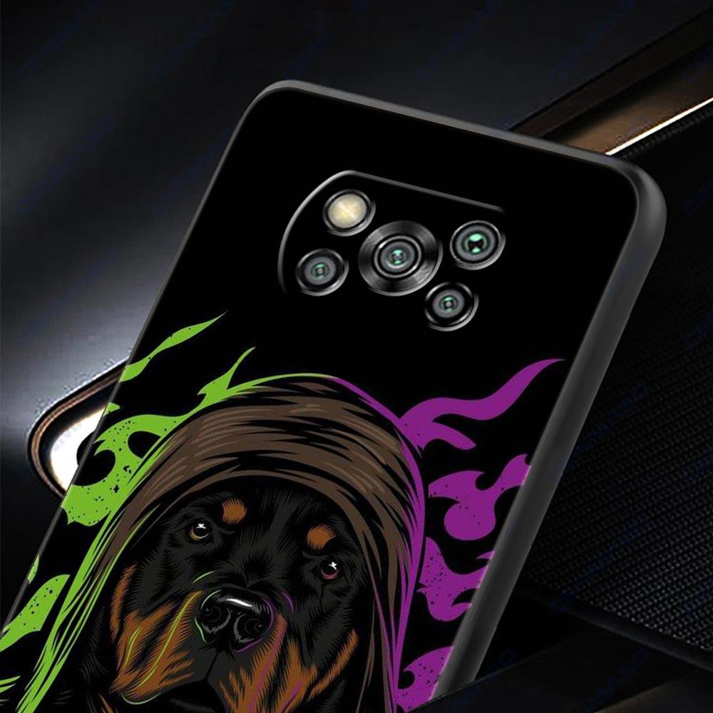 Doberman Dog Phone Case Cover  for Xiaomi Poco F7 Ultra F6 F5 F4 F3 X6 X5 X4 X3 NFC C51 C55 M4 GT 5G Soft TPU Shell Fundas Capas