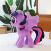 30cm Kawaii My Little Pony Peluş Oyuncaklar Pinkie Pie Fluttershy Twilight Sparkle Yumuşak Dolgulu Bebekler Süs Eşyaları Çocuklar İçin Peluş Hediyeler