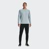 Under Armour Solid Color Crew Neck Long Sleeve T-Shirt Men Tops Blue 1378989-465