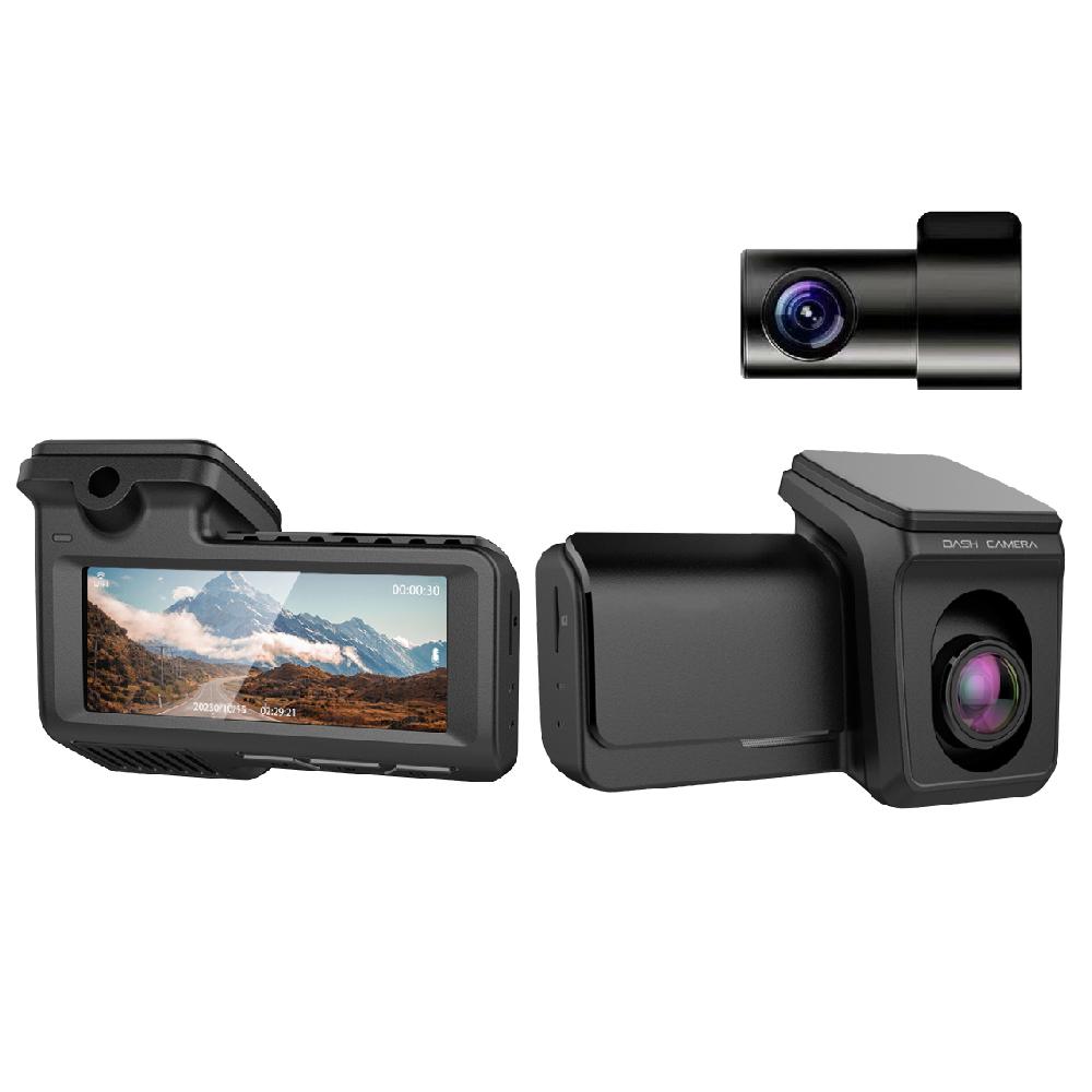 NEW Dual Lens 3.2Inch 2k Dash Cam WiFi APP Connection Driving Recorder Auto Car Camera Night Vision G-Sensor Registrar Black Box
