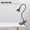 USB Flexible Clamp Clip On LED Desk Light Bedside Night Lamp for Reading Study
