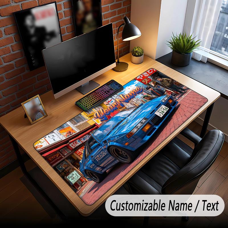 Tree of Life Theme Custom Mouse Pad Personalized With Name Text Customized Desk Mat For Office Home Decor