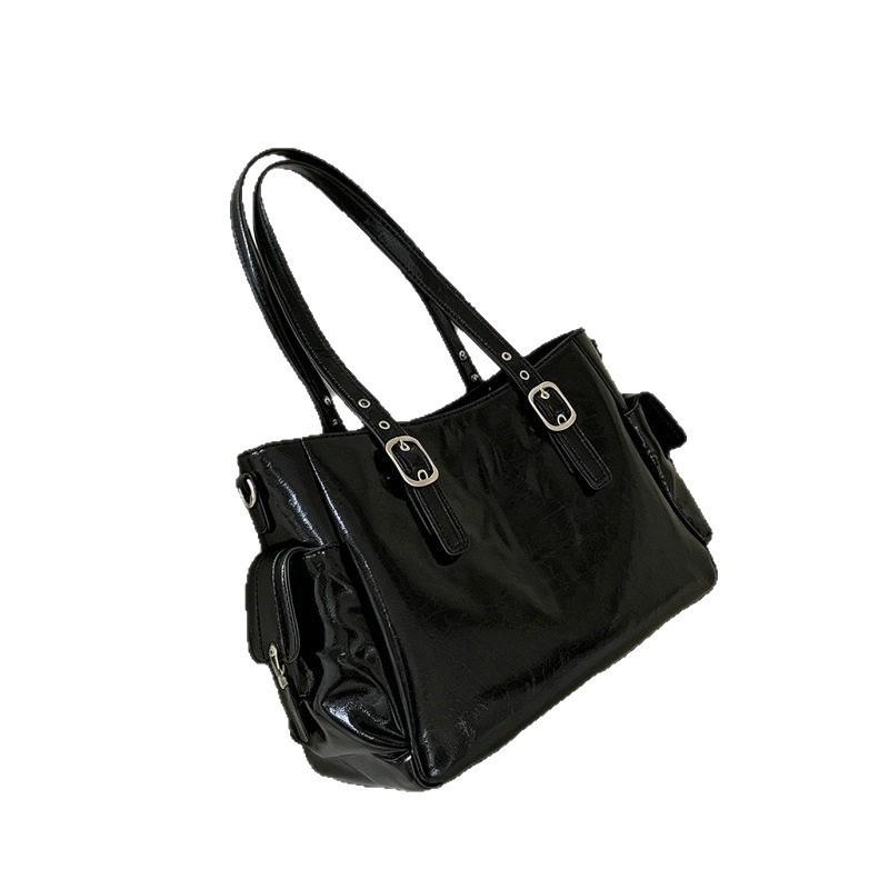 Large-capacity Tote Bag, Hand-held Suitcase, Simple Shoulder Bag, Commuting Cross-body Bag