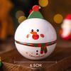 Santa Claus Decorations Tinned Iron Tin Ball Christmas Candy Box Multi Color Tree Hanging For Festive Events Holiday Gifts Home