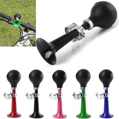 Retro Style Bugle Horn For Bike, Rubber Alarm Metal Bike Horn, Bicycle Bell With Rubber Bulb, Bike Accessory For Kids Bike, Vehicles
