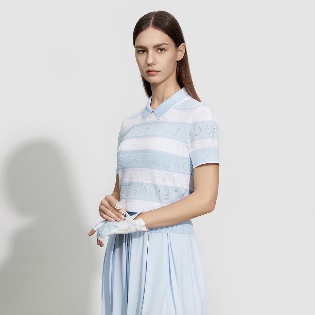 New FILA Knitwear Women's Sky Blue A11W425402FLB