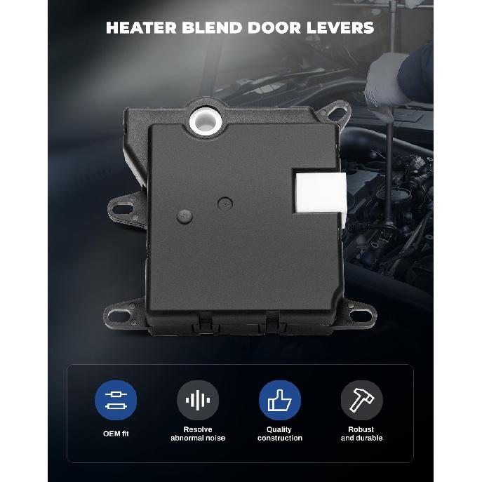

LUJUNTEC A/C HAVC Heater Blend Door Actuator Replacement 604-213 1L2Z19E616BA 2L2H19E616AA for 2002-2011 for Ford/for Lincoln/for Mercury Models |
