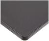 Sato Metal Industries SALUS Black Cutting Board, Large, Polypropylene, Antibacterial
