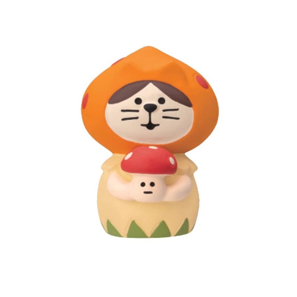 Mushroom Christmas Ornaments Miniature Resin Santa Claus Decoration  Cake Decoration