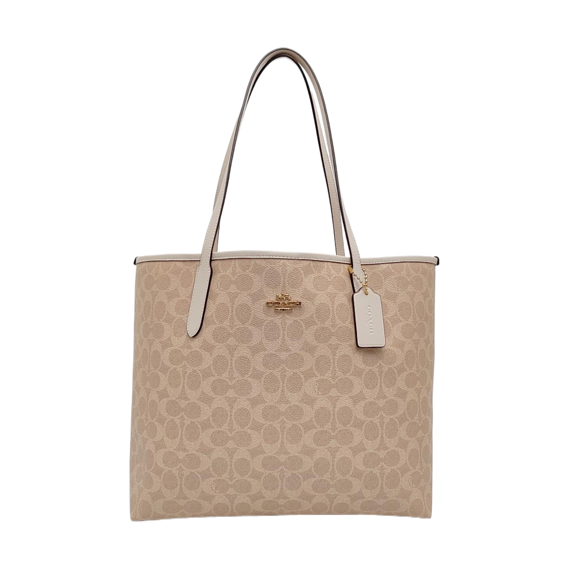 [Pre-Owned] City 33 Classic Monogram Snap Closure Tote Bag - Excellent #1GAQ5YX ONE SIZE