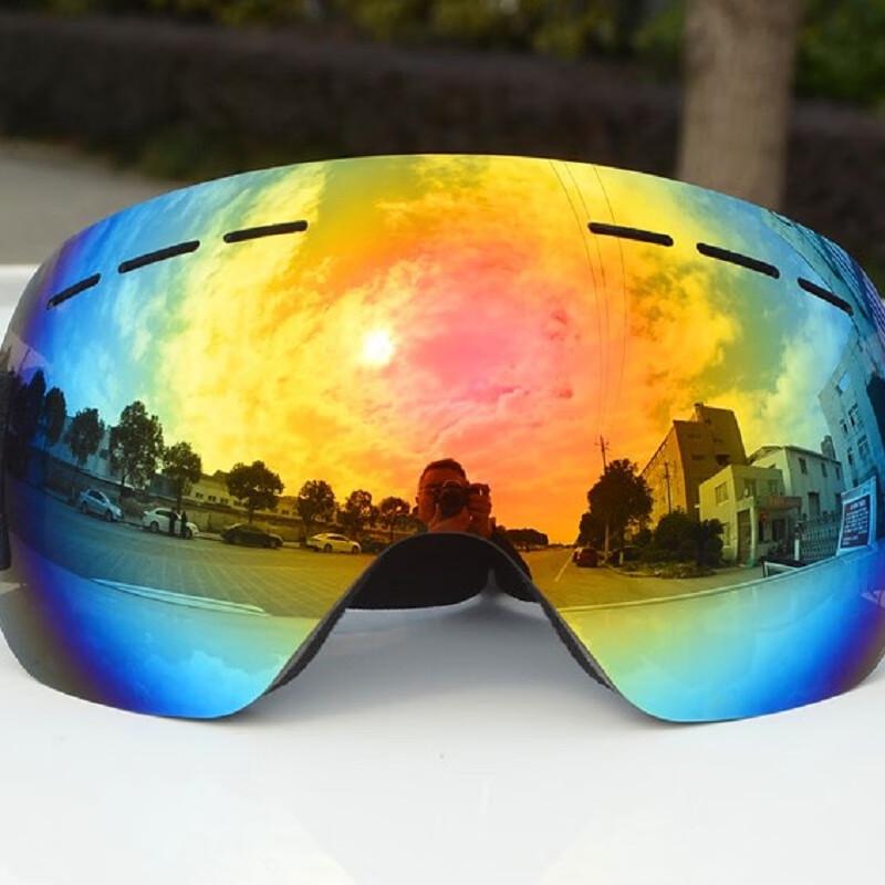 UOSU Large Spherical Ski and Snow Goggles