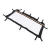 Rear Soft Windshield Oxford PVC Windscreen Waterproofing Back Window Replacement for Polaris RZR XP 4 1000 2014-2023