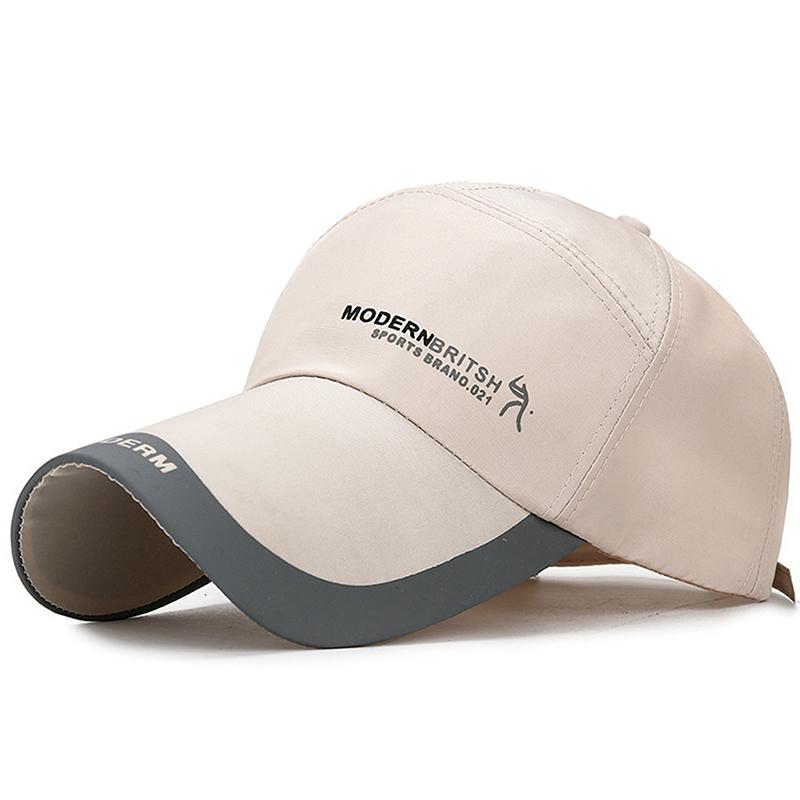 2025 Summer Wide Brim Baseball Cap Sports Hat Unisex Sun Hat Outdoor Quick-Drying Mesh Cap Breathable Duck Tongue Cap