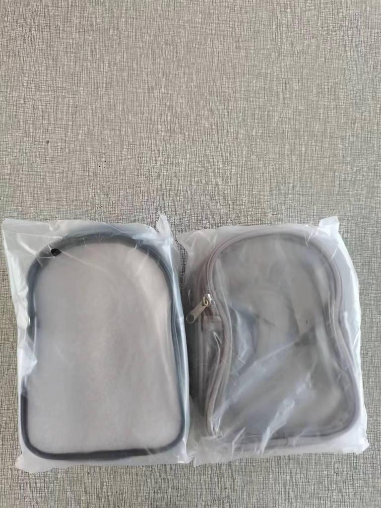 Clear PVC Messenger Bag for Men - Transparent Mobile Phone and Wallet Carrier, Ideal for Walking and Shopping