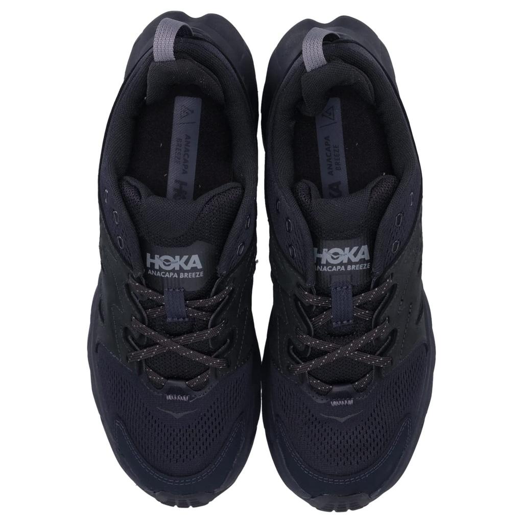 HOKA ONE ONE M Anacapa Breeze Low Size Men's Sneakers, 27.0 Cm, 1127920-BBLC BLACK/BLACK