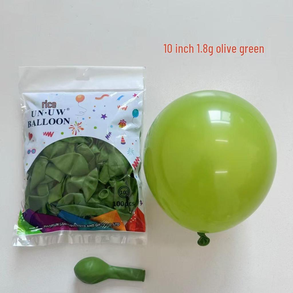 Retro Twilight 10-Inch Morandi Latex Balloons (180g) for Photography & Festival Decoration