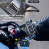 Motorcycle BT Controller Handlebar Remote Waterproof Call Music Controller Voice Assistant Media Button Remote for