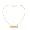 Heart-Shaped Wedding Arch Balloon Stand for Proposals and Valentine's Decor