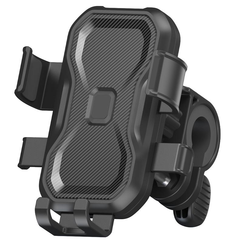 Adjustable Motorcycle Phone Holder One-touch Bicycle Bike Motorcycle Mobile Phone Holder Snockproof Cell Phone Mount Insert