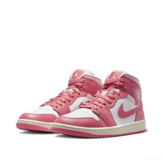 

Nike Air 1 Mid Pink Strawberries and Cream Women s BQ6472-186 Shoes EU 35.5 рожевий