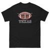 Texas Football Vintage Style 60s Graphic T Shirt Unisex Classic Tee