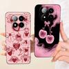 For Xiaomi Redmi Note 14 Pro Plus Case 14Pro 4G Soft Silicone Cover flower Cherry Phone Case For Redmi Note14 14Pro+ Coque Funda