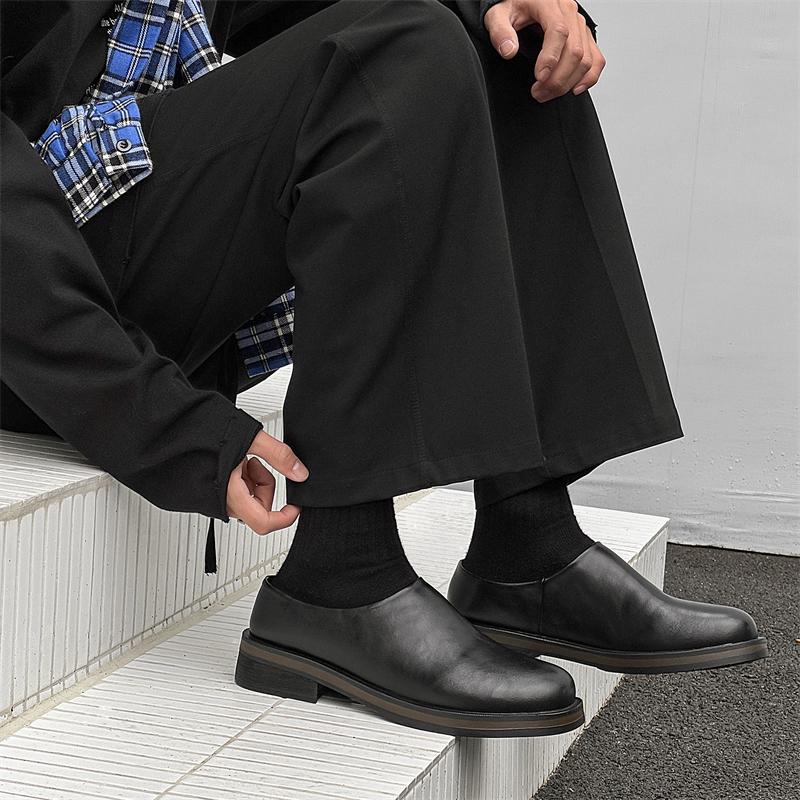 Fashion Mens Slip on Dress Shoes 2025 New Men Casual Shoe Casual Leather Mens Loafers Non-Slip Moccasins Designer Slip on Boat Footwear