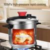 Shuangxi 304 Stainless Steel Pressure Cooker with Steamer